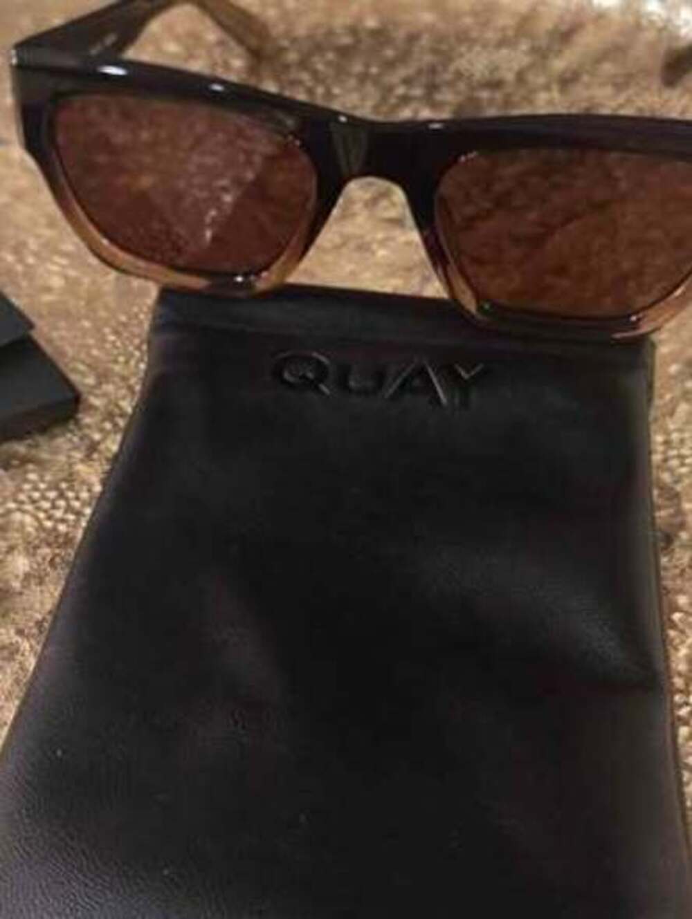 Quay Nice Try brown sunglasses